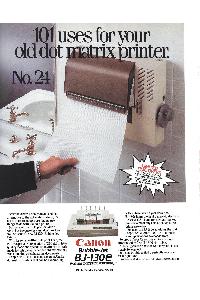 Canon - 101 uses for your old dot matrix printer