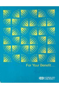 Control Data CD - For Your Benefit ...