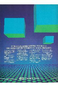 Control Data CD - Introducing supercomputing blocks. They bring cost predictability to remote processing.