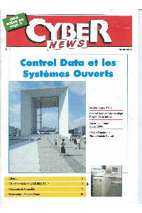 Control Data CD - Cyber News Printemps 90