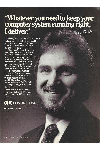 Control Data CD - Whatever you to keep your omputer systan running right, I deliver.