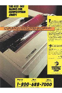 Citizen - The GSX-140 blows the competition away!