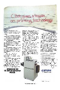 C-ITOH - Introducing the CIE 3000 ion deposition printer