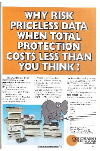 Maxtor Colorado Corp. - Why risk priceless data when total protection costs less than you think?