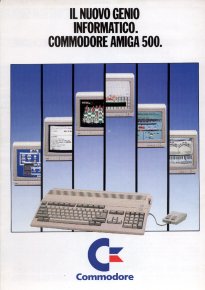 Commodore Business Machines - Il nuovo genio informatico. Commodore Amiga 500.