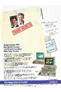Commodore Business Machines - Amiga dossier 7955: how Richard Cooper and Kenneth Counihan made sales history.
