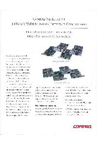 Compaq - 100Mb/s FDDI network interface controllers