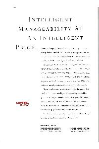 Compaq - Intelligent manageability at an intelligent price
