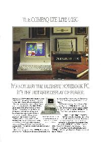 Compaq - The Compaq LTE Lite 4/25C