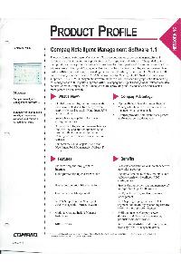 Compaq - Netelligent management software 1.1