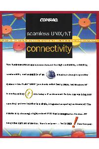 Compaq - Seamless UNIX/NT connectivity