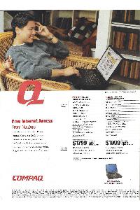 Compaq - Attention all modem-plugging, drive-swapping, peripheral-obsessed notebook users: Your all-in-one notebook is ready.
