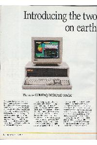 Compaq - Introducing the two most powerful PC's on earth and off