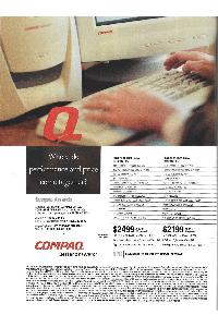 Compaq - Where do performance and price come together?