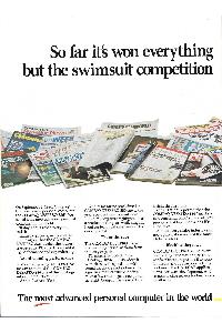 Compaq - So far it's won everything but the swimsuit competition