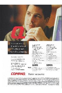 Compaq - You want to e-mail. He needs to download. She'd like to surf. Who will be left standing?