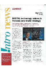 Compaq - DIGITAL technology shines in Comapq new-world strategy