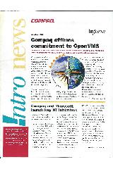 Compaq - Compaq affirms commitment to OpenVMS