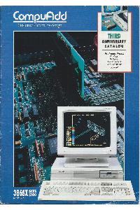 CompuAdd - CompuAdd Third Anniversary Catalog