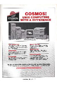 Cosmos Technology - Cosmos! Unix computing with a difference