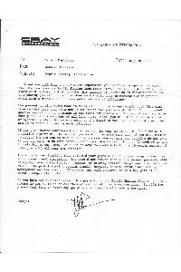 Cray Inc. - Interoffice memorandum - Profit sharing distribution