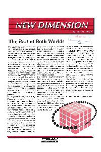 Cray Inc. - The Best of Both Worlds