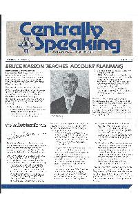 Cray Inc. - Centrally speaking August 1985