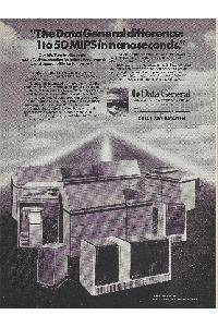 Data General - The Data General difference: 1 to 50 MIPS in nanoseconds.