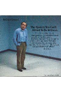 Data General - The system you can't afford to be without