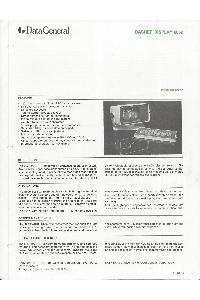 Data General - Dasher Display 6052