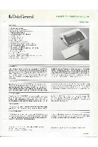 Data General - Dasher TP1 Printers 6040, 6041