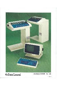 Data General - Dasher Terminals