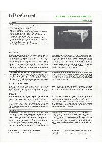 Data General - Diskette SubSystem 6030, 6031