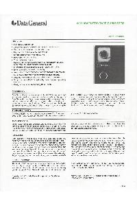 Data General - 6027 Magnetic Tape SubSystem