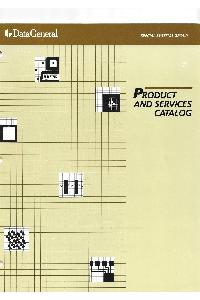 Data General - Products and services catalog