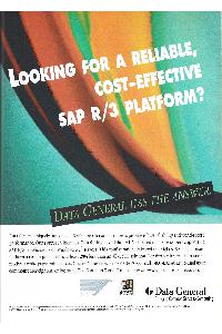 Data General - Looking for a reliable, cost-effective SAP R/3 platform?