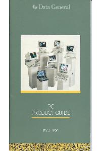 Data General - PC Product guide