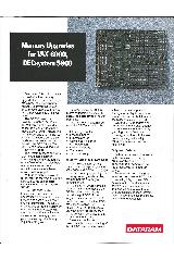 Dataram Corp. - Memory upgrades for VAX 6000, DECsystems 5800