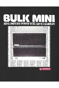 Dataram Corp. - Bulk Mini Minicomputer Power With LSI-11 Flexibility