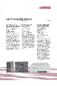 Dataram Corp. - LSI-11 Compatible Memory