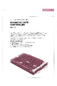 Dataram Corp. - LSI-11 Magnetic Tape Controller Model T03