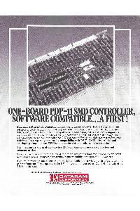 Dataram Corp. - One Board PDP-11 SMD-Controller