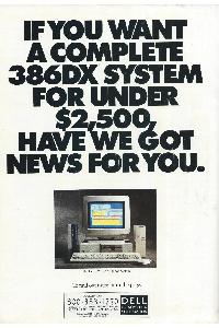 Dell (PC's Limited) - If you want a complete 386DX system for under $2,500, have we got news for you