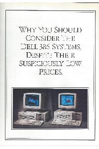Dell (PC's Limited) - Why you should consider the Dell 386 systens, despite their suspicous low prices
