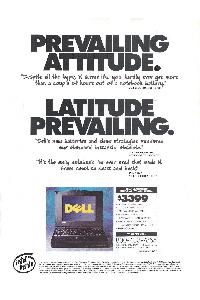 Dell (PC's Limited) - Prevailing attitude.