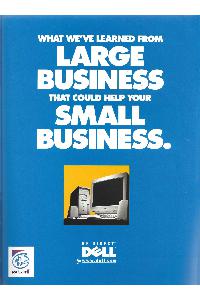 Dell (PC's Limited) - What we've learned from large business that could help your small business.