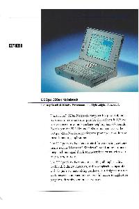 Digital Equipment Corp. (DEC) - DECpc 320sx Notebook