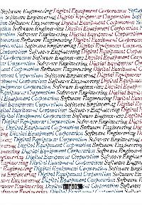 Digital Equipment Corp. (DEC) - Digital Software Engineering
