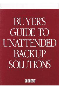 Digital Equipment Corp. (DEC) - Buyers guide to unattended backup solutions