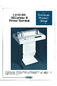 Digital Equipment Corp. (DEC) - LA120RA DECprinter III Printer Terminal